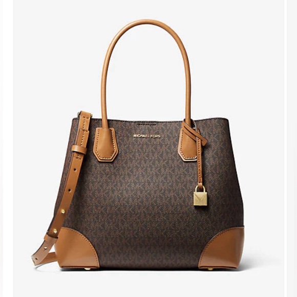 Michael Kors Handbags - Mercer Gallery Large Logo Satchel 💕